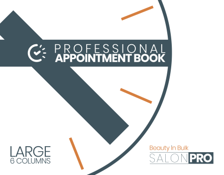 Salon Pro Appointment Book Large - 6 column